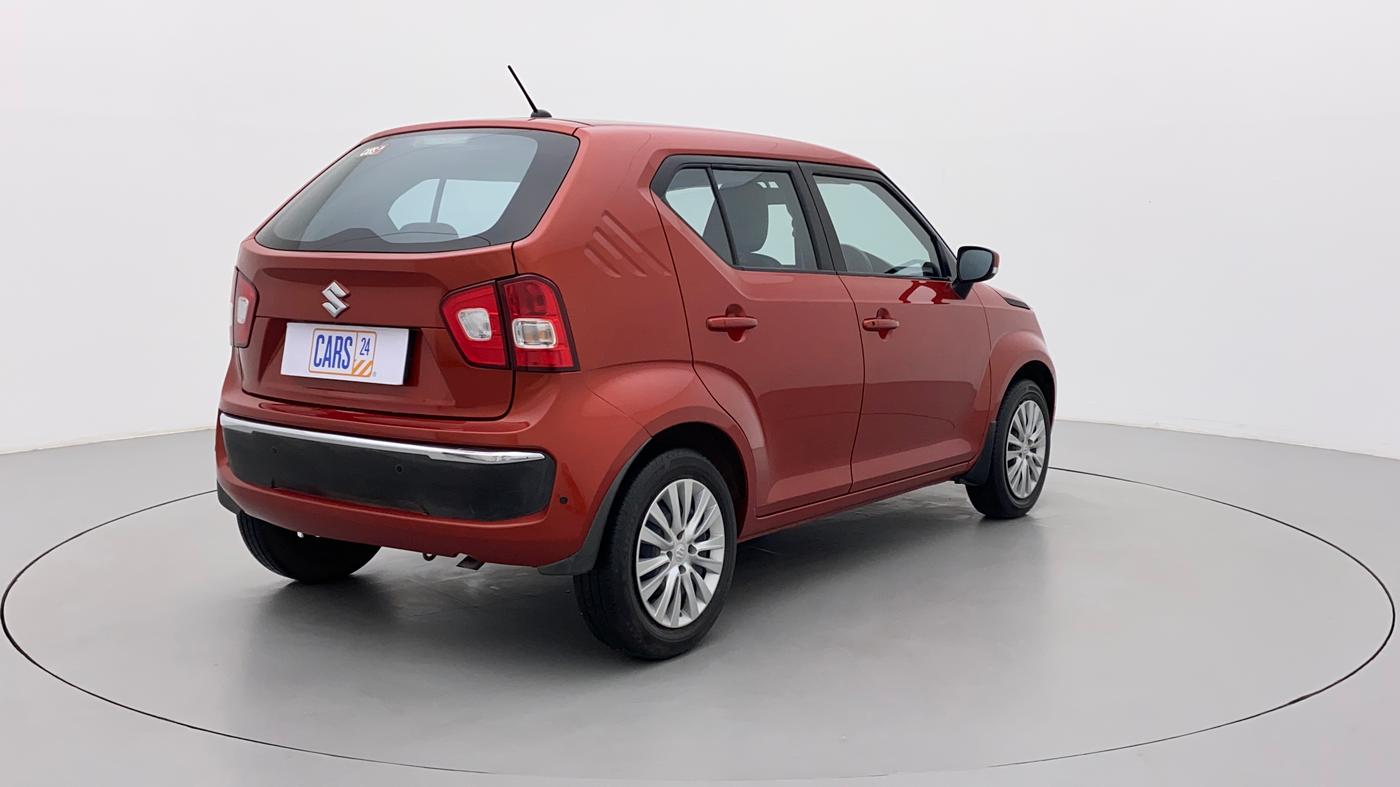 2018 Maruti IGNIS DELTA 1.2 AMT, Petrol, Automatic, 36,791 km, Right Back Diagonal
