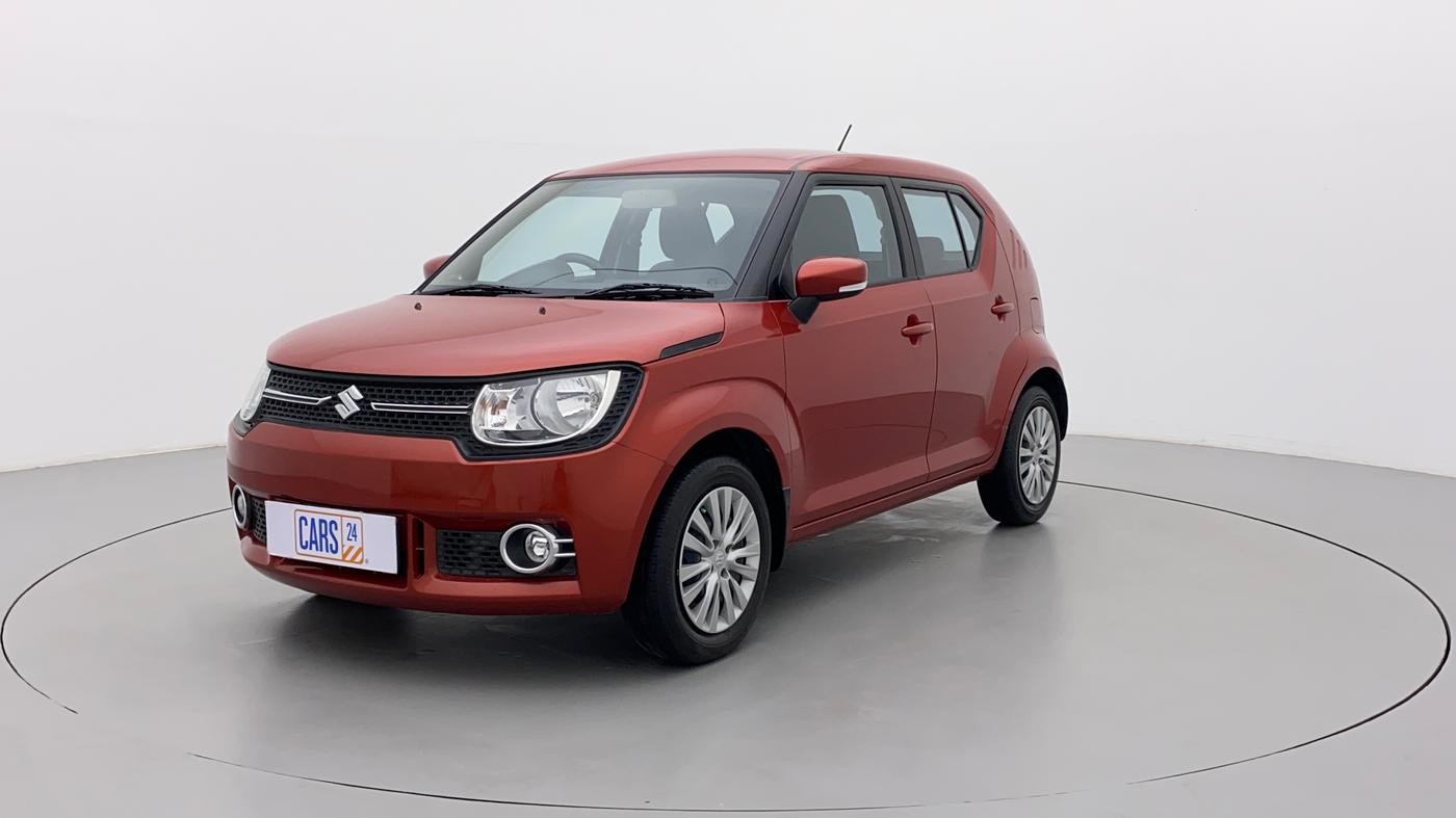 2018 Maruti IGNIS DELTA 1.2 AMT, Petrol, Automatic, 36,791 km, Left Front Diagonal