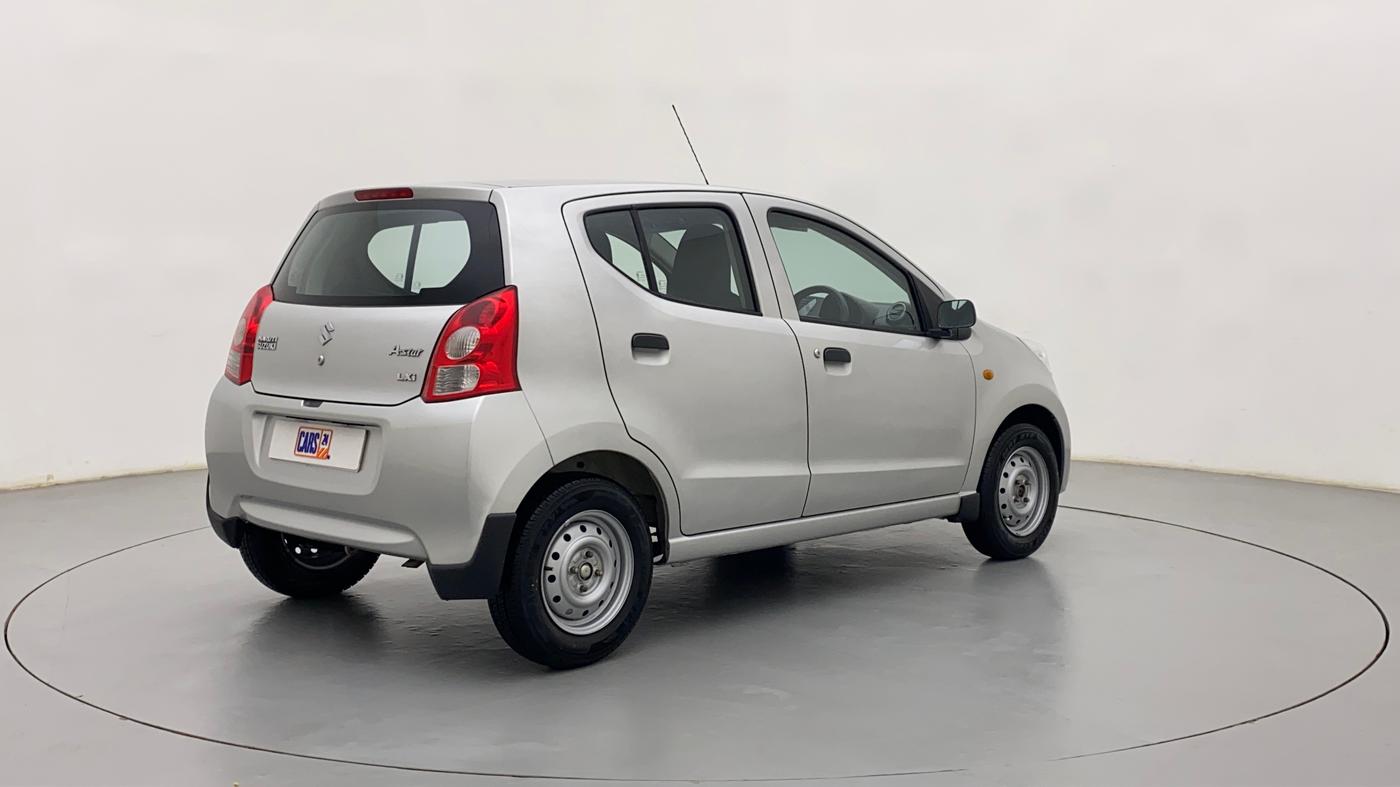 2009 Maruti A Star LXI, Petrol, Manual, 30,867 km, Right Back Diagonal (45- Degree) View