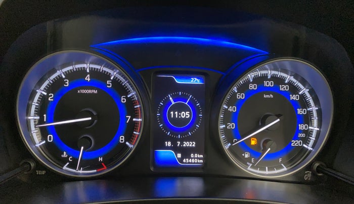 2019 Maruti Baleno ZETA 1.2 K12, Petrol, Manual, 45,482 km, Odometer Image