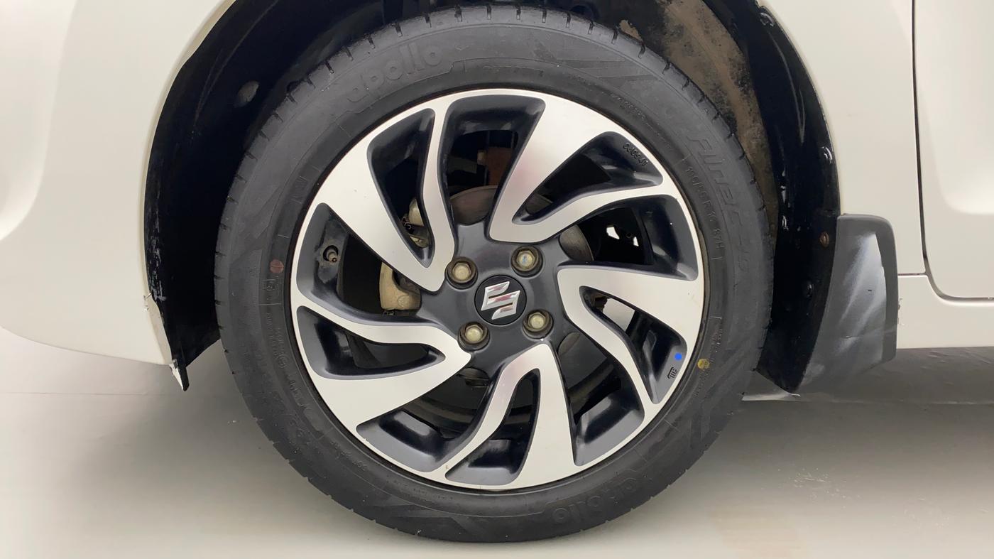 2019 Maruti Baleno ZETA 1.2 K12, Petrol, Manual, 45,482 km, Left Front Wheel