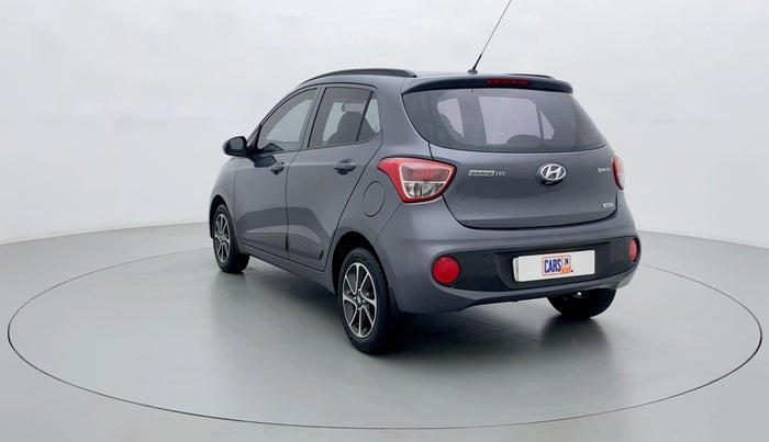 2017 Hyundai Grand i10 SPORTZ (O) 1.2 AT VTVT, Petrol, Automatic, 42,152 km, Left Back Diagonal