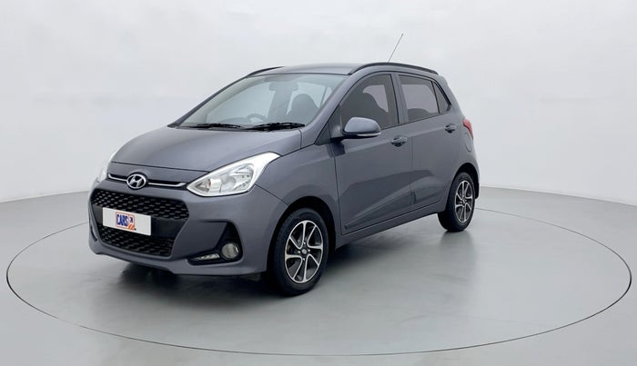 2017 Hyundai Grand i10 SPORTZ (O) 1.2 AT VTVT, Petrol, Automatic, 42,152 km, Left Front Diagonal