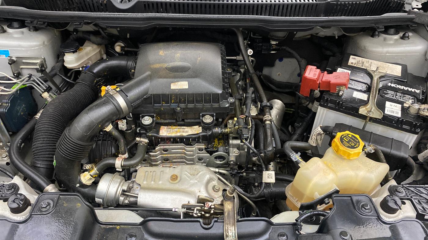 2024 Tata Curvv Creative Plus S 1.2 Petrol 7DCA, Petrol, Automatic, 25,382 km, Engine View