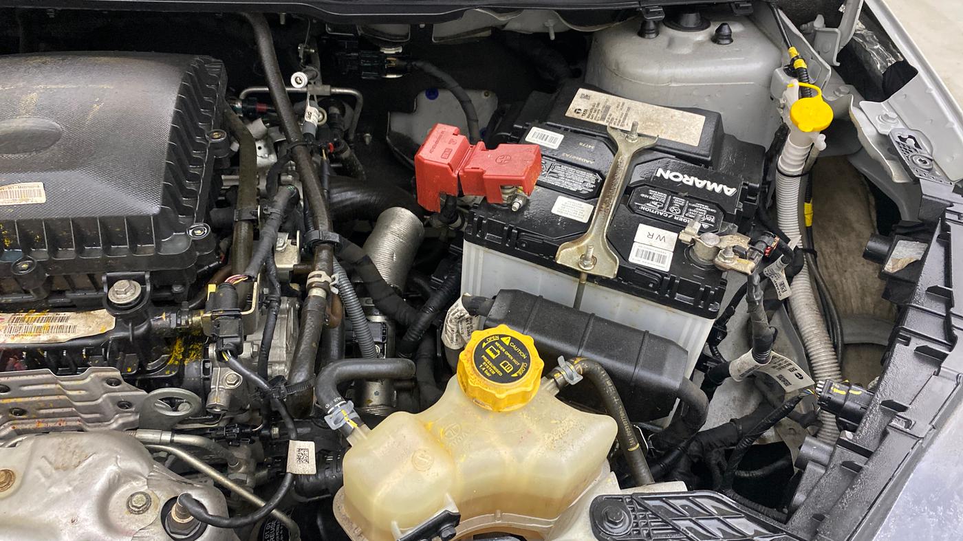 2024 Tata Curvv Creative Plus S 1.2 Petrol 7DCA, Petrol, Automatic, 25,382 km, Engine View - Left