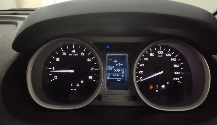 2016 Tata Tiago XZ PETROL, Petrol, Manual, 53,830 km, Odometer Image