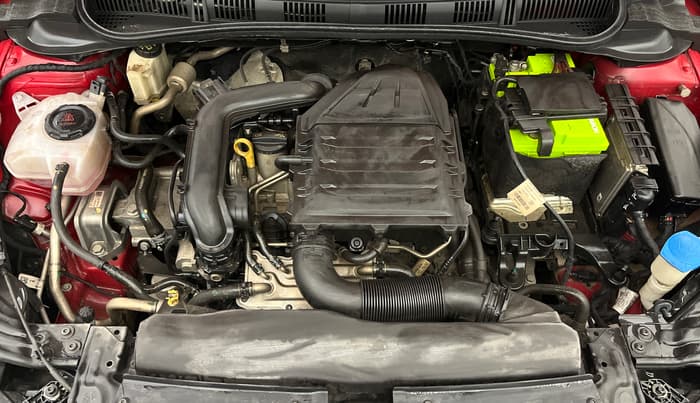 2022 Skoda SLAVIA AMBITION 1.0L TSI AT, Petrol, Automatic, 51,543 km, Engine View