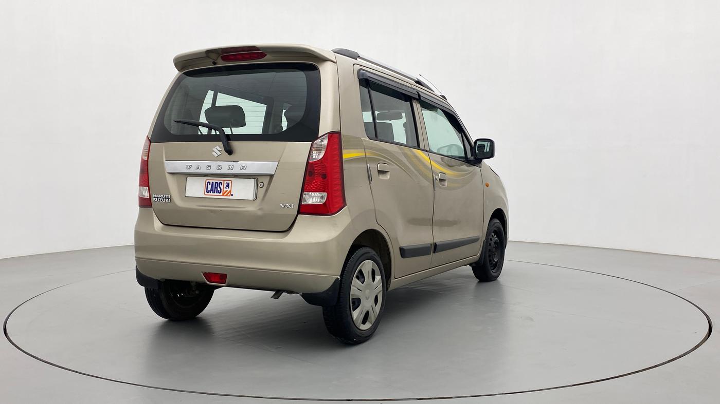 2013 Maruti Wagon R 1.0 VXI, Petrol, Manual, 32,712 km, Right Back Diagonal