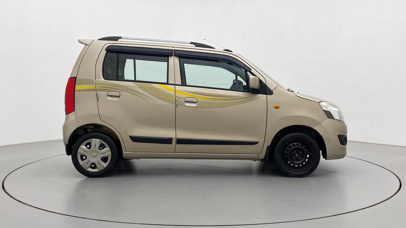 2013 Maruti Wagon R 1.0 VXI, Petrol, Manual, 32,712 km, Right Side View