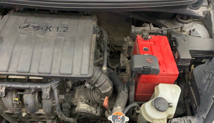 2016 Hyundai Grand i10 ASTA AT 1.2 KAPPA VTVT, Petrol, Automatic, 78,377 km, Engine View - Left