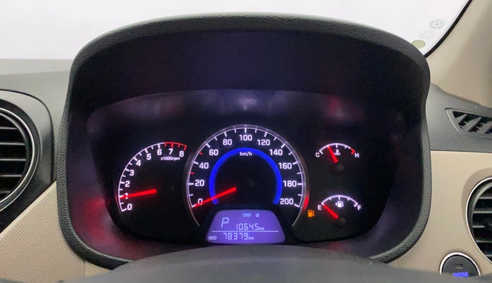 2016 Hyundai Grand i10 ASTA AT 1.2 KAPPA VTVT, Petrol, Automatic, 78,377 km, Odometer Image