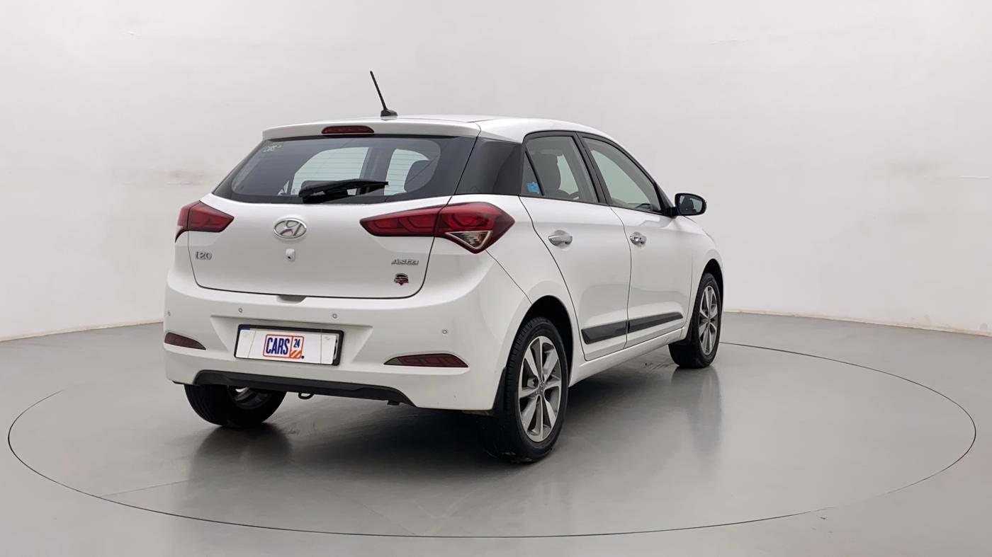 2017 Hyundai Elite i20 ASTA 1.2 (O), Petrol, Manual, 36,139 km, Right Back Diagonal