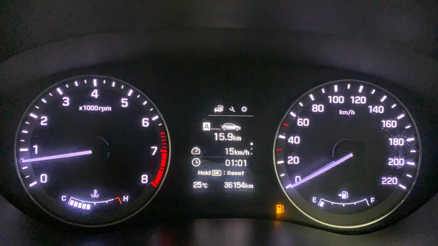 2017 Hyundai Elite i20 ASTA 1.2 (O), Petrol, Manual, 36,139 km, Odometer Image