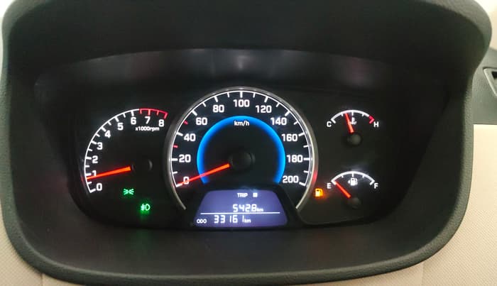 2017 Hyundai Grand i10 SPORTZ (O) 1.2 KAPPA VTVT, Petrol, Manual, 33,160 km, Odometer Image