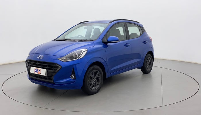 2019 Hyundai GRAND I10 NIOS SPORTZ AMT 1.2 KAPPA VTVT, Petrol, Automatic, 25,512 km, Left Front Diagonal