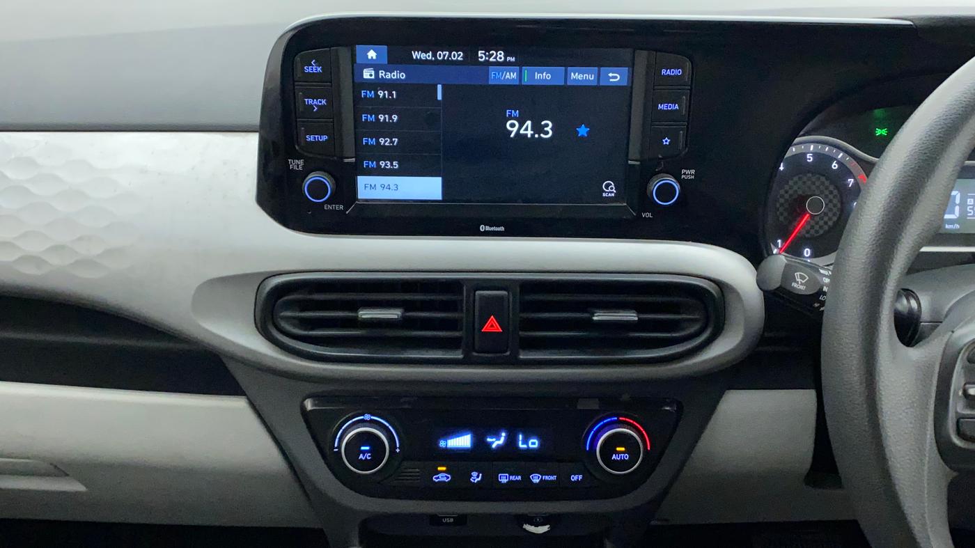 2019 Hyundai GRAND I10 NIOS SPORTZ AMT 1.2 KAPPA VTVT, Petrol, Automatic, 25,512 km, Air Conditioner
