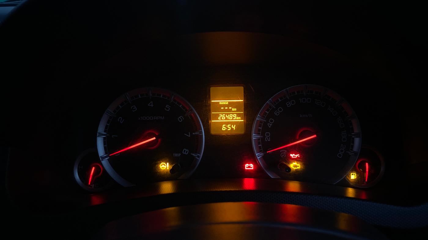 2017 Maruti Swift VXI, Petrol, Manual, 26,489 km, Odometer Image