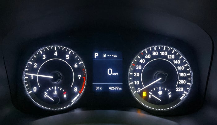 2019 Hyundai VENUE S 1.0 TURBO DCT, Petrol, Automatic, 42,699 km, Odometer Image