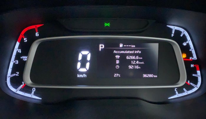 2020 KIA SONET GTX PLUS 1.5 AT, Diesel, Automatic, 36,280 km, Odometer Image