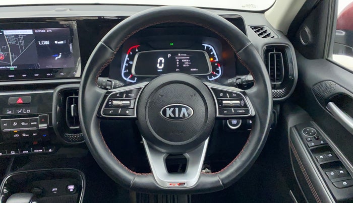 2020 KIA SONET GTX PLUS 1.5 AT, Diesel, Automatic, 36,280 km, Steering Wheel Close Up