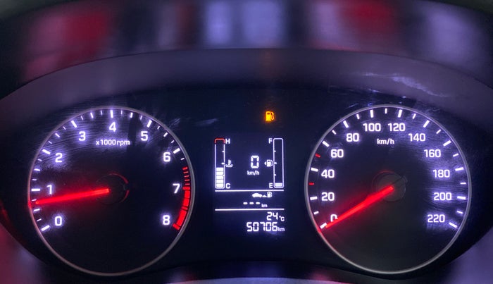 2018 Hyundai Elite i20 ASTA 1.2, Petrol, Manual, 50,706 km, Odometer Image