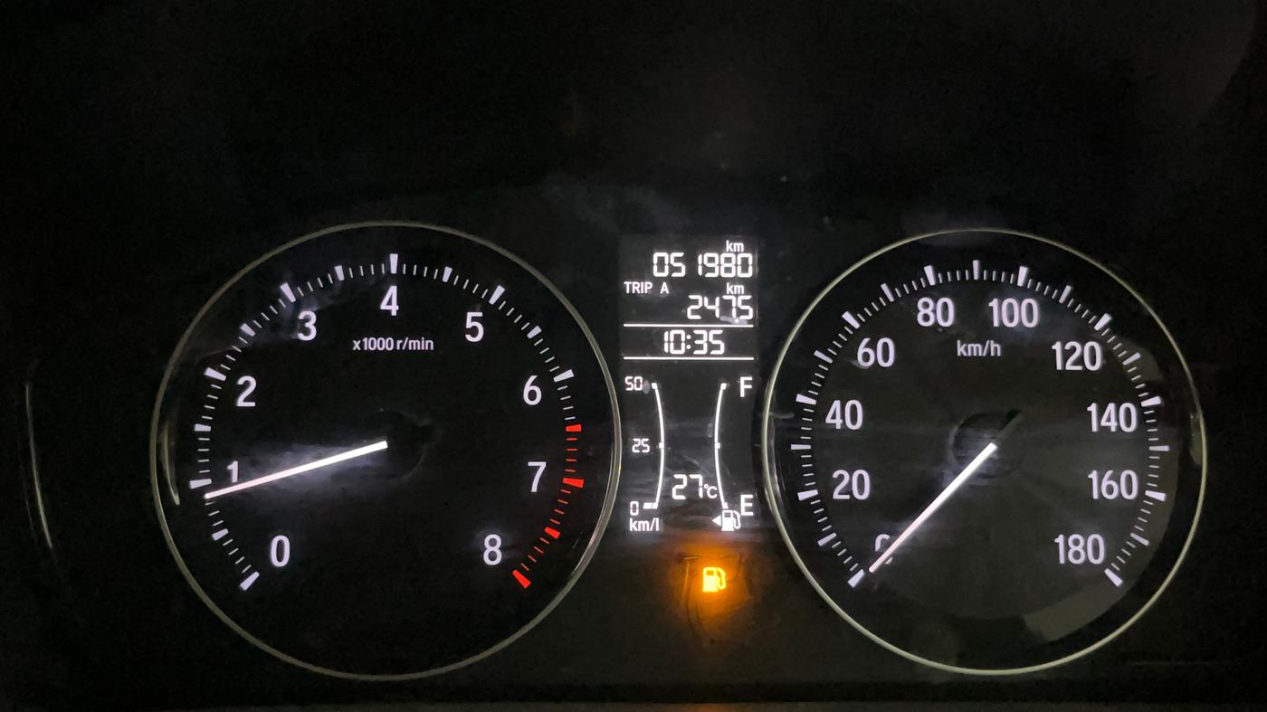 2018 Honda Amaze 1.2L I-VTEC VX, CNG, Manual, 52,071 km, Odometer Image