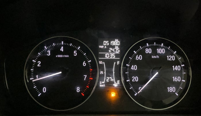2018 Honda Amaze 1.2L I-VTEC VX, CNG, Manual, 52,071 km, Odometer Image