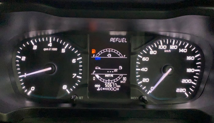 2020 Tata ALTROZ XE PETROL, Petrol, Manual, 50,669 km, Odometer Image