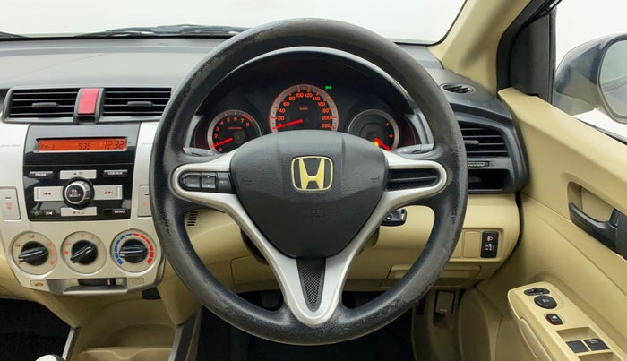 2010 Honda City 1.5L I-VTEC S MT, Petrol, Manual, 1,31,142 km, Steering Wheel Close Up