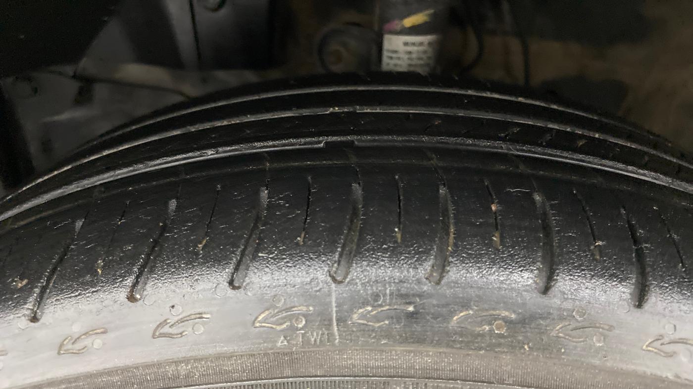 2022 Honda City 1.5L I-VTE V CVT, Petrol, Automatic, 18,830 km, Left Front Tyre Tread
