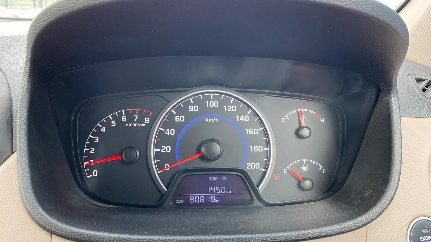 2014 Hyundai Grand i10 ASTA 1.2 KAPPA VTVT, Petrol, Manual, 80,817 km, Odometer Image