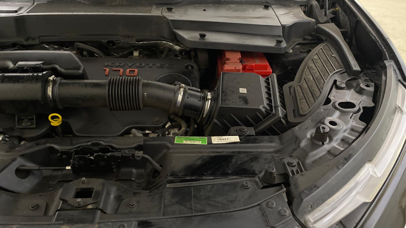 2023 Tata Safari XZA PLUS O DARK EDITION, Diesel, Automatic, 47,345 km, Engine View - Left