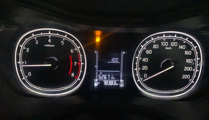 2021 Maruti Vitara Brezza LXI, Petrol, Manual, 78,375 km, Odometer Image