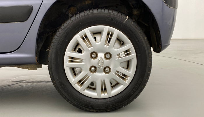 2011 Hyundai Santro Xing GLS, Petrol, Manual, 91,376 km, Left Rear Wheel