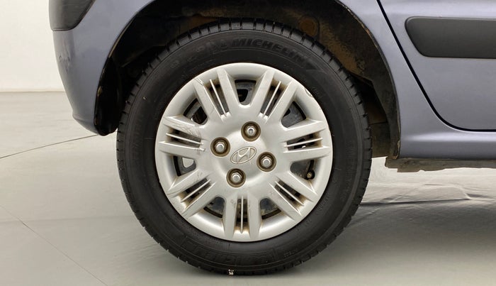 2011 Hyundai Santro Xing GLS, Petrol, Manual, 91,376 km, Right Rear Wheel