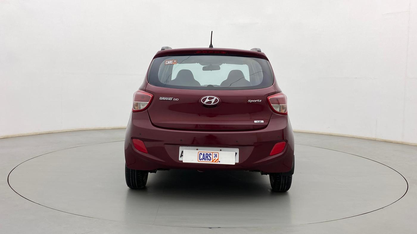 2013 Hyundai Grand i10 SPORTZ 1.2 KAPPA VTVT, Petrol, Manual, 53,000 km, Back/Rear