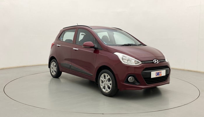 2013 Hyundai Grand i10 SPORTZ 1.2 KAPPA VTVT, Petrol, Manual, 53,000 km, Right Front Diagonal