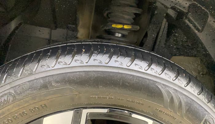 2021 Renault Kiger RXT AMT, Petrol, Automatic, 41,063 km, Left Front Tyre Tread