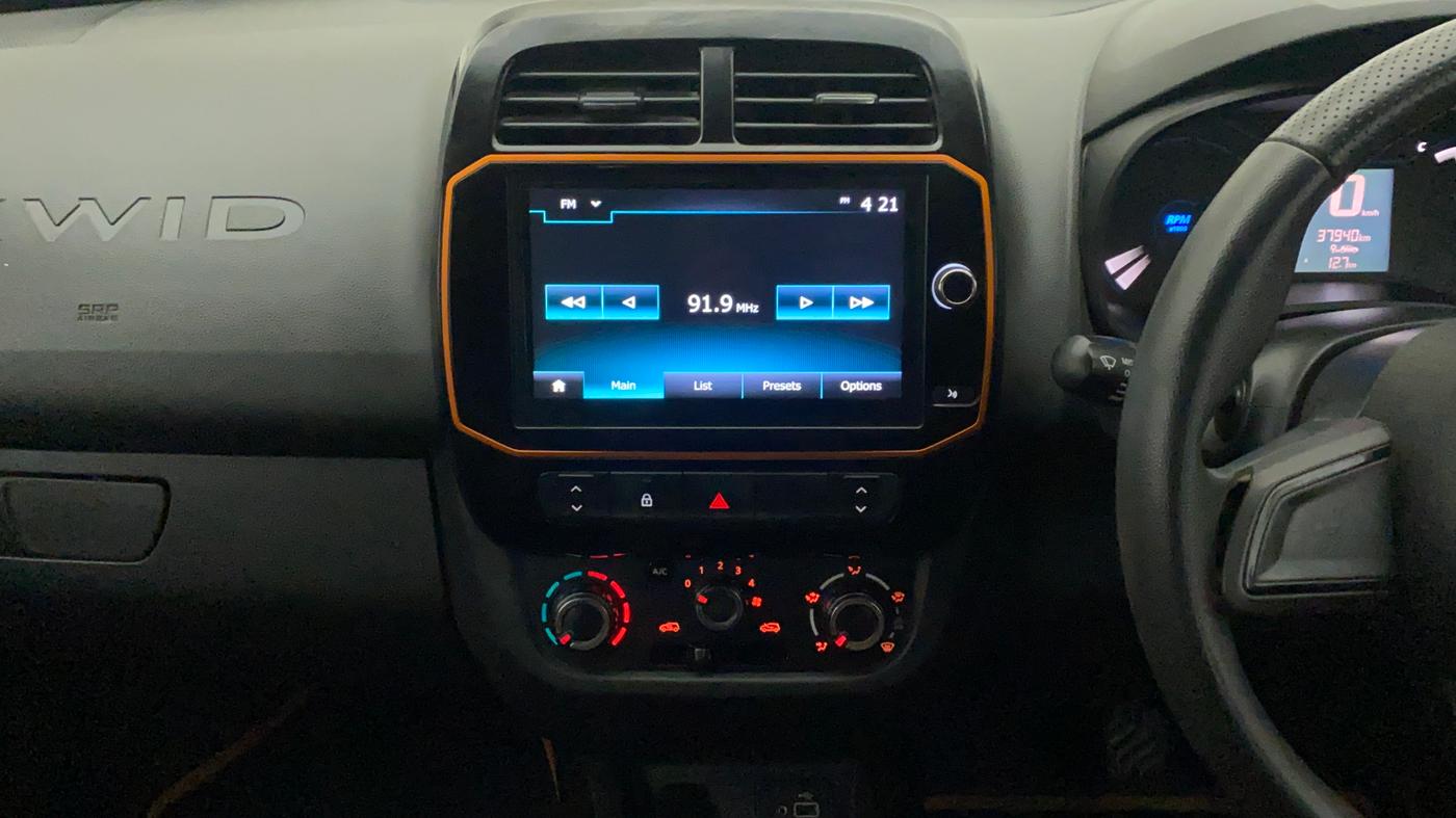 2019 Renault Kwid CLIMBER 1.0 AMT (O), Petrol, Automatic, 37,940 km, Air Conditioner