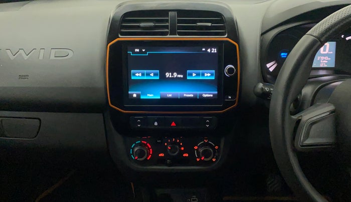 2019 Renault Kwid CLIMBER 1.0 AMT (O), Petrol, Automatic, 37,940 km, Air Conditioner