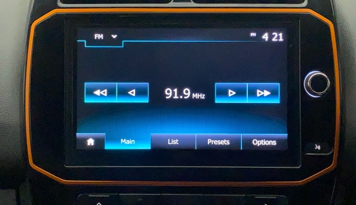 2019 Renault Kwid CLIMBER 1.0 AMT (O), Petrol, Automatic, 37,940 km, Infotainment System