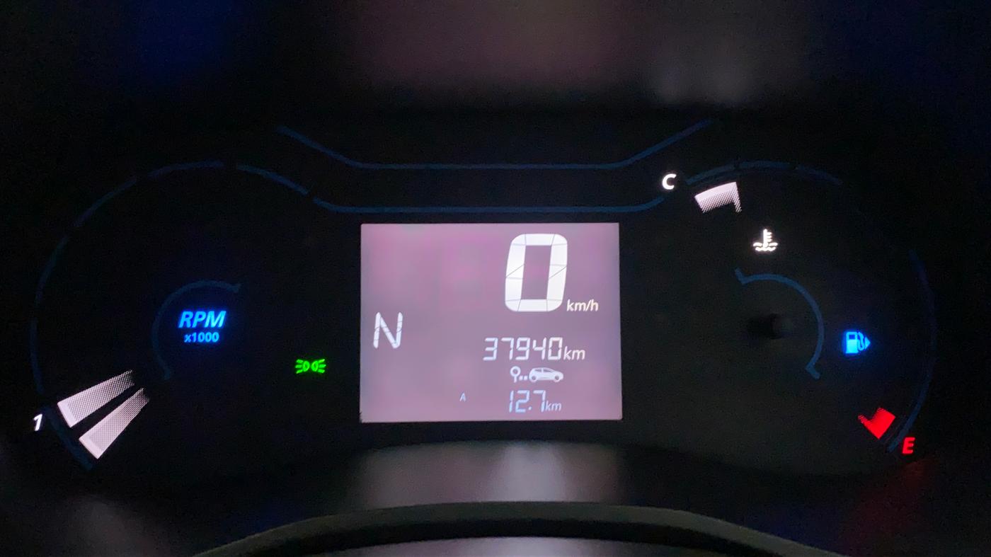 2019 Renault Kwid CLIMBER 1.0 AMT (O), Petrol, Automatic, 37,940 km, Odometer Image