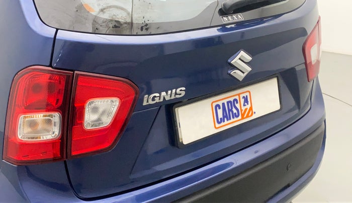 2019 Maruti IGNIS ALPHA 1.2, Petrol, Manual, 22,483 km, Dicky (Boot door) - Paint has minor damage