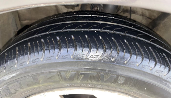 2014 Honda City 1.5L I-VTEC VX CVT, Petrol, Automatic, 70,495 km, Left Front Tyre Tread