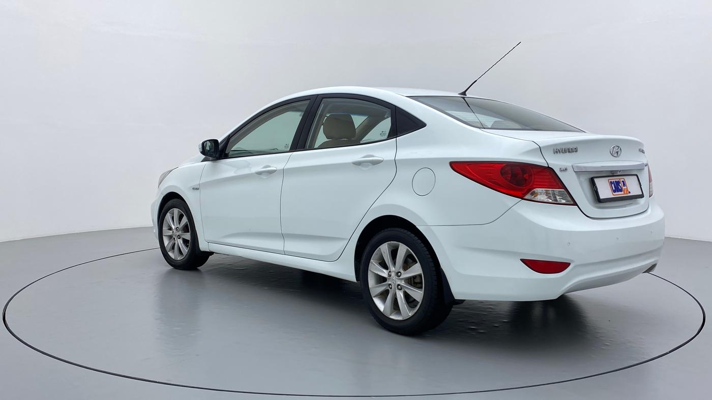 2012 Hyundai Verna FLUIDIC 1.6 SX CRDI, Diesel, Manual, 2,34,287 km, Left Back Diagonal