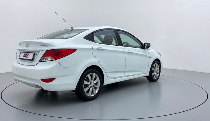 2012 Hyundai Verna FLUIDIC 1.6 SX CRDI, Diesel, Manual, 2,34,287 km, Right Back Diagonal
