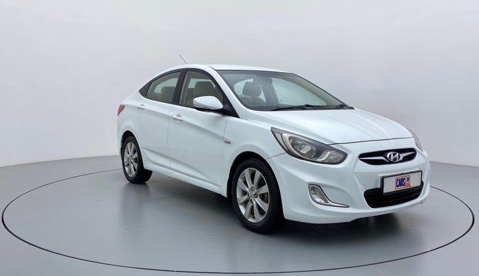2012 Hyundai Verna FLUIDIC 1.6 SX CRDI, Diesel, Manual, 2,34,287 km, Right Front Diagonal