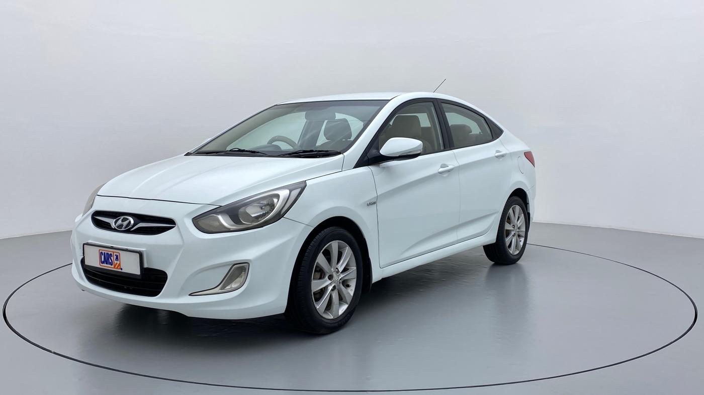 2012 Hyundai Verna FLUIDIC 1.6 SX CRDI, Diesel, Manual, 2,34,287 km, Left Front Diagonal