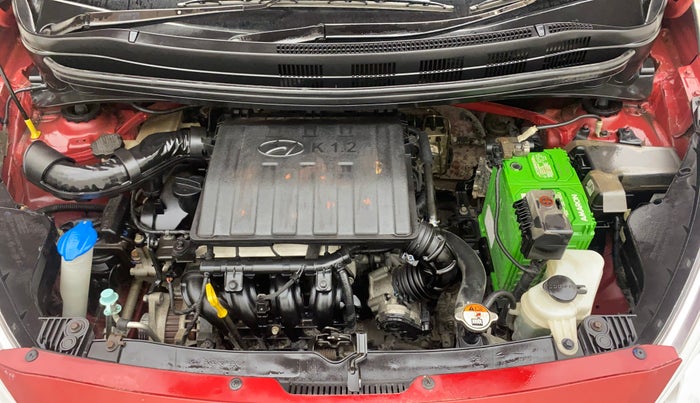 2018 Hyundai Grand i10 SPORTZ 1.2 KAPPA VTVT DUAL TONE, Petrol, Manual, 59,136 km, Engine View