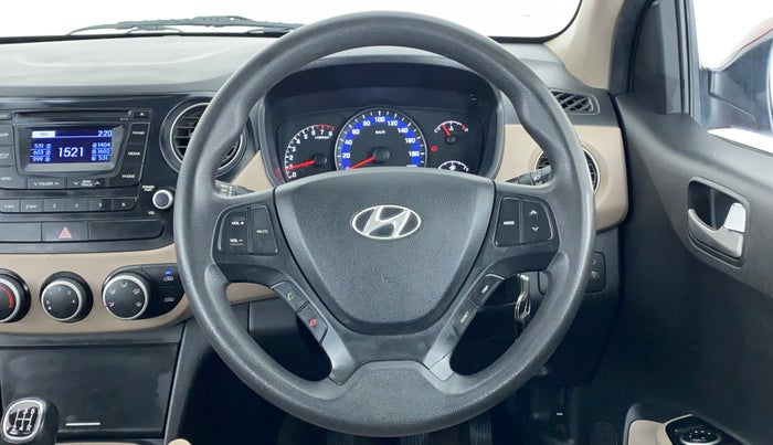 2014 Hyundai Xcent S 1.2 OPT, Petrol, Manual, 38,447 km, Steering Wheel Close Up